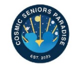 Cosmic Seniors Paradise logo